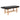 Sierra Comfort SC-2000 black stationary massage table with 30-inch-wide cushioned surface, beech hardwood frame, adjustable height, and face cradle for professional spa and massage treatment rooms