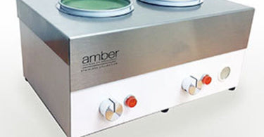 Stainless Collection Goes Double with the Amber Stainless Double Wax Warmer!