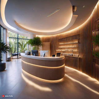 Serene Spa Reception Area