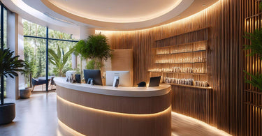 Serene Spa Reception Area