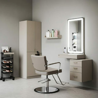 Space-saving furniture solutions for small salons