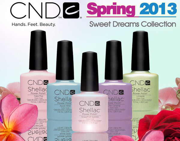 Pastel Shellac Color Dreaming in Pretty Pastel Colors with Shellac's 2013 Spring Sweet Drea ...