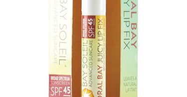 Keep Lips Moist and Kissable with Bay Soleil Coral Bay Juicy Lip Fix!