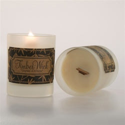 Fireplace crackle without the fireplace... Timberwick Fireplace Crackle Soy Candles!