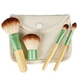 Amazing "GREEN" Mineral Makeup Brush Kit - A Must-Have for Winter!