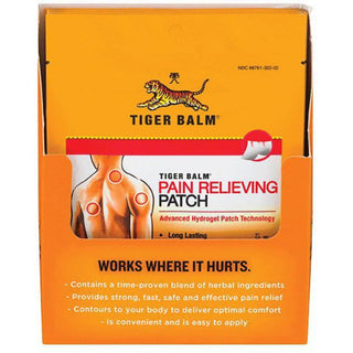 New Retail Item at Pure Spa Direct: Tiger Balm Pain Relieving Patch Display