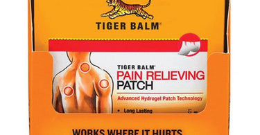 New Retail Item at Pure Spa Direct: Tiger Balm Pain Relieving Patch Display