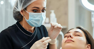 What to do if a client has bad breath during a facial