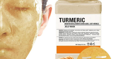 Golden Glow: Unveiling the Magic of TurmeGlow Jelly Mask!