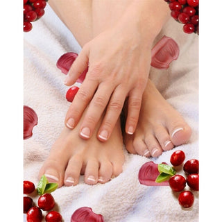 A Taste of Autumn Cranberry Spa Pedicure