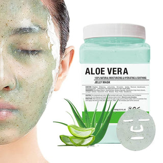 Aloe Vera Soothing Moisture Jelly Mask in bulk for spa professionals