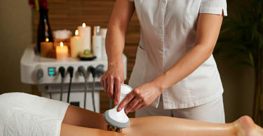 Anti-cellulite treatment in a spa setting