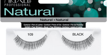 Ardell Fashion Lash 109 Black - Professional False Lashes for Salon Use