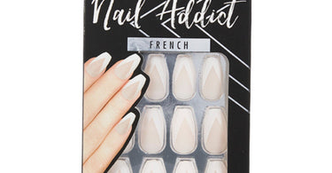 Ardell Nail Addict Artificial Nail Set French Modern