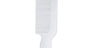 Scalpmaster Clipper Comb 8.5 inches white professional barber tool