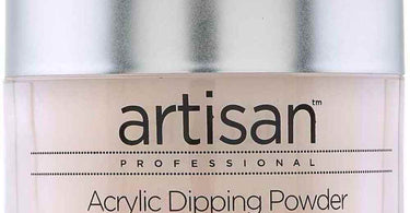 Artisan Instant Dry Dipping Powder White Chocolate Macchiato 1 oz jar on white background