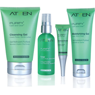 ATZEN Purify Calm and Clear Starter Acne Treatment