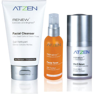 Atzen Renew Exfoliate and Brighten Pigmentation Bundle