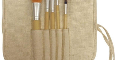 Bamboo Cosmetic Brush Set by Fantasea - Eco-Friendly Beauty Tools