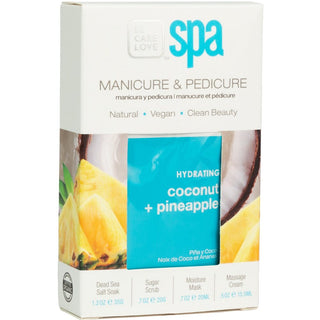 BCL Mani Pedi Single Use 4-in-1 Packets - Coconut and Pineapple