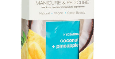 BCL Mani Pedi Single Use 4-in-1 Packets - Coconut and Pineapple