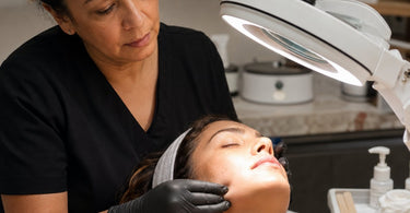 Best lighting angles for detecting fine vellus facial hair professional esthetician technique