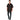 Betty Dain Barber Jacket Zipper 3 Pocket XL Black - Professional Hair Repellent Salon Apparel