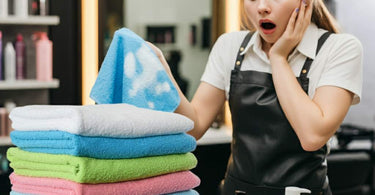 Bleach-Stained Towels vs. Bleach-Proof Salon Towels