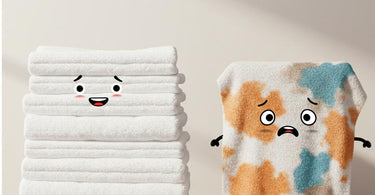 Bleachsafe Brand Towels - crisp white spa towels that resist discoloration from bleach and frequent washing
