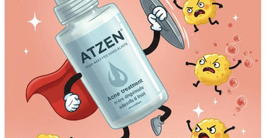 Atzen Purify, Calm, and Clear Starter Acne Treatment Bundle for clear skin