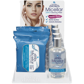 Body Drench Micellar 3-in-1 Cleansing Water and Cleansing Water Wipes