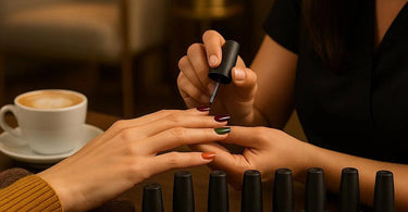 OPI Fall 2025 Nail Polish Collection featuring bold autumn shades displayed on manicured nails