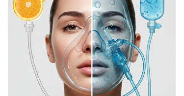 Ivaan Oxygen Facial Machine by Meishida - professional spa device for oxygen therapy and LED light treatments