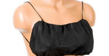 Canyon Rose Disposable Bra Large-XL Black 10 Pack