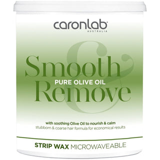 Caronlab Smooth & Remove Pure Olive Oil Microwavable Strip Wax