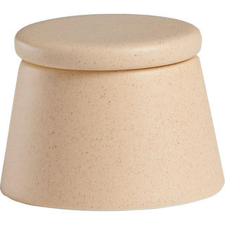 Ceramic Jar with Lid, 30 ml by DL Pro for Spa and Salon Use