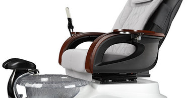 Cleo SE Pedicure Spa Chair with Glass Bowl by J&A