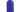 Cobalt blue glass bottle with black cap by DL Pro displayed on a white background showcasing professional spa storage for wholesale salon supplies.