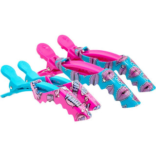 Colortrak 4 Pack POP Kiss Croc Clips