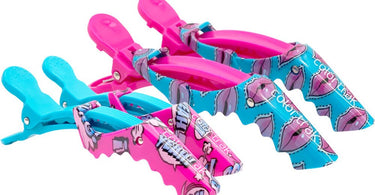 Colortrak 4 Pack POP Kiss Croc Clips