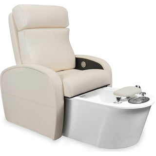 Luxurious Contour II Pedicure Spa Chair by Living Earth Crafts in a Spa Setting