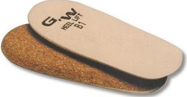 Cork Heel Lift 5mm thickness for men's sizes 8-9, perfect for pedicures and posture correction