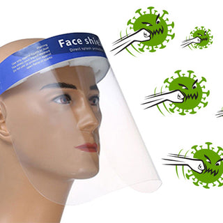 Shields Up! Protective Full Face Shield - Personal Protective Equipment PPE - Protects Your Staff and Clients!