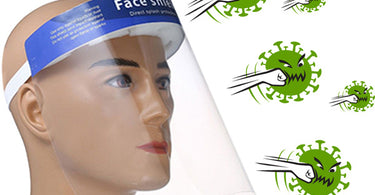 Shields Up! Protective Full Face Shield - Personal Protective Equipment PPE - Protects Your Staff and Clients!