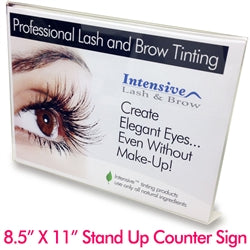 Show Off Your Intensive Lash and Brow Tinting Service!