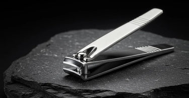 Professional curved nail clippers for salon use