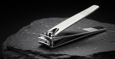 Professional curved nail clippers for salon use