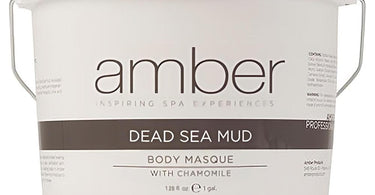 Amber Dead Sea and Chamomile Mud Masque 64 oz professional spa product