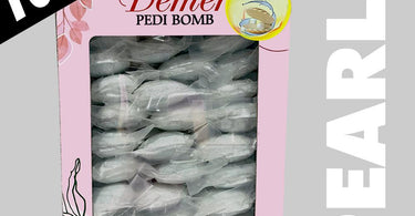 Demer Fizzy Pedi Bombs in Pearl