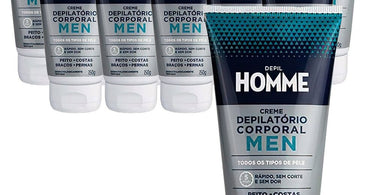 Depil Homme&rsquo;s Aloe Vera-Enriched Hair Removal Cream